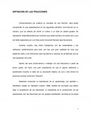 DEFINICION DE LAS FRACCIONES