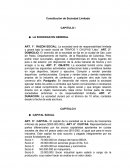 SOCIEDAD LIMITADA TRAPOS Y CHILPAS LTDA