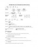 INFORME FINAL DE ACTIVIDADES DEL SERVICIO SOCIAL