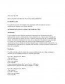 METODOLOGÍA, RESULTADOS Y RECOMENDACIÓN