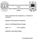 El desarrollo de la computación y su influencia en la medicina