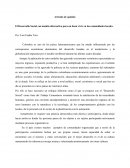 El Desarrollo Social, un modelo alternativo para un buen vivir en las comunidades locales