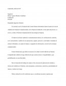 Informe -Carta a la gerencia-