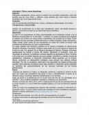 Actividad Ética y otras disciplinas