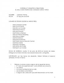 Mall como templo de consumo: Mitos y ritos. Página 1