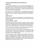 CUATRO FACTORES ESENCIALES DE PERSONALIDAD