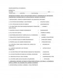 EXAMEN BIMESTRAL DE GEOGRAFIA