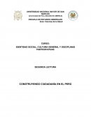 IDENTIDAD SOCIAL, CULTURA GENERAL Y DISCIPLINAS PARTICIPATIVAS