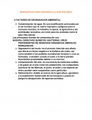 RESPUESTAS PARA DESARROLLO SUSTENTABLE