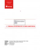 TRIBUNAL DE DEFENSA DE LA LIBRE COMPETENCIA