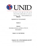 Marco Jurídico de la Comunicación