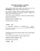 PROGRAMA HONORES A LA BANDERA ANTOLINA CAMPOY ARCE