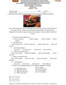 Examen de ingles primero de secundaria