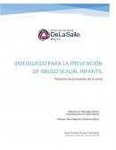 Videojuego para la prevención de abuso sexual infantil
