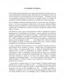 El hombre sin mirada, un ensayo acerca de la soledad nocturna.