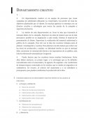 Funciones del Departamento Creativo