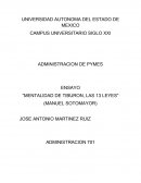 MENTALIDAD DE TIBURON, LAS 13 LEYES