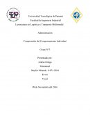 Administración Comprensión del Comportamiento Individual