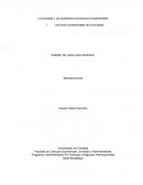 La sociedad y los problemas económicos fundamentales
