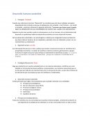 Desarrollo humano sostenible