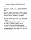 PROPUESTA DE PRESENTACIÓN DE TRABAJOS PARA EL DOCUMENTO RECEPCIONAL POR AVANCES DE ESTUDIOS DE DOCTORADO