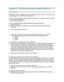 MODULO 1: "introducción al conocimiento científico"