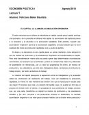 EL CAPITAL: LA LLAMADA ACUMULACIÓN ORIGINARIA