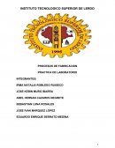 PROCESOS DE FABRICACION PRACTICA DE LABORATORIO