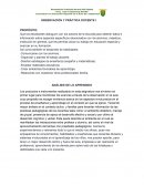 OBSERVACIÓN Y PRÁCTICA DOCENTE I