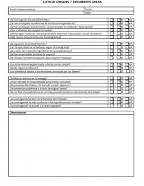 Chek list lider. Página 1