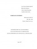 TEORÍA DE LOS MEDIOS