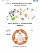 LA ADMINISTRACIÓN DE PROYECTOS Y SU RELACIÓN EN IIND.