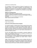 JUSTIFICACIÓN MARKETING DIRECTO
