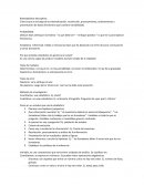 Bioestadística descriptiva