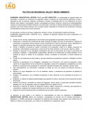 Formato de seguridad y salud en el trabajo AST