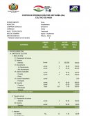 COSTOS DE PRODUCCION POR HECTAREA (Bs.) CULTIVO DE HABA