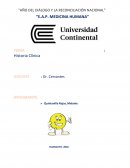 Trabajo de historia clinica