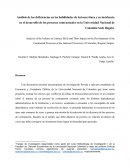Análisis de las deficiencias en las habilidades de lectoescritura y su incidencia en el desarrollo de los procesos contractuales en la Universidad Nacional de Colombia Sede Bogotá
