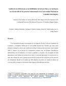 Análisis de las deficiencias en las habilidades de lectoescritura y su incidencia en el desarrollo de los procesos contractuales en la Universidad Nacional de Colombia Sede Bogotá