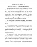 Análisis de la película “Y A DIOS QUE ME PERDONE”