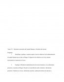 Tema N° 1: Elementos esenciales del Capital Humano y Desafíos del entorno