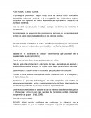 POSITIVISMO. Creador (Comte).