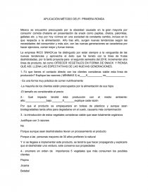 APLICACIÓN MÉTODO DELFI PRIMERA RONDA. Página 1