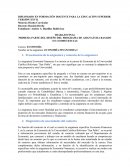 ECONOMÍA FINANCIERA. DEMANDAS QUE HACE EL CAMPO PROFESIONAL A ESTA ASIGNATURA