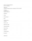 Clasifique las siguientes cuentas si corresponde a ACTIVO o PASIVO