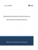 Creditos de consumo