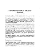 APROVECHAMIENTO DEL ARN PARA LA TERAPEUTICA