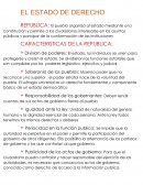 EL ESTADO DE DERECHO