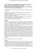 CARACTERIZACIÓN PRELIMINAR DE DESECHOS MINEROS DE MINA LA ESTANCIA, PROVINCIA DE SAN LUIS