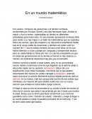 En un mundo matemático